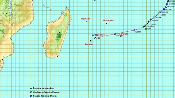 Bheki : Maurice pourrait passer en alerte cyclonique de classe 1 ce mardi