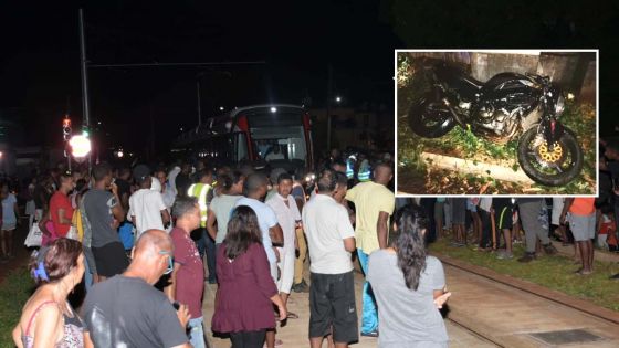 Accident mortel entre un tram et une moto : «Aila, get rezilta !», s’indigne un habitant de Barkly