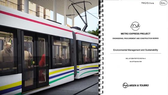 Metro Express : le rapport de l’Environmental Management and Sustainability de Larsen & Toubro déposé au Parlement 