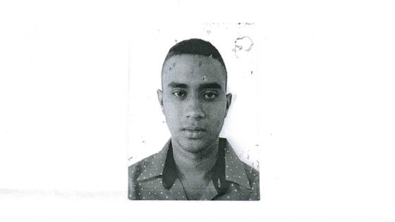 Mohammad Hussain Shabir Toorab, 22 ans, porté manquant 