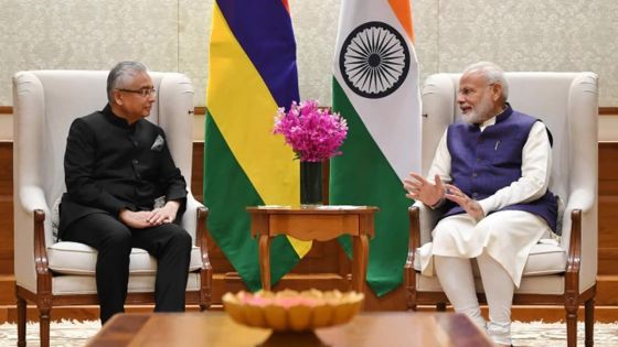 Rencontre Modi/Jugnauth : renforcement de la coopération entre Maurice et l’Inde