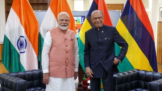 E-inauguration du Cap Malheureux Health Centre et d'autres projets de développement financés par l'Inde