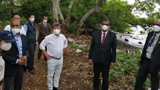 [En images] Visite du ministre des Affaires étrangères japonais à Rivière-des-Créoles