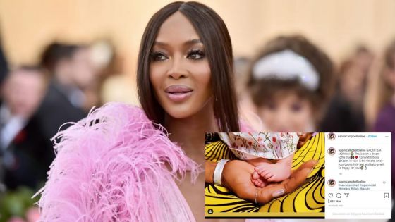 People : Naomi Campbell devient mère pour la première fois à 50 ans 