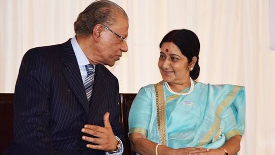 Décès de l’ancienne ministre indienne Sushma Swaraj : «elle était une amie personnelle», dit Navin Ramgoolam