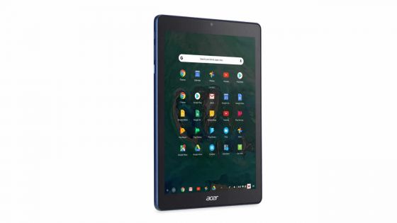 Acer lance la première tablette sous Chrome OS