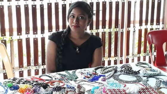 Bijoux : Padmaksha Souky, étudiante et entrepreneure à temps partiel 