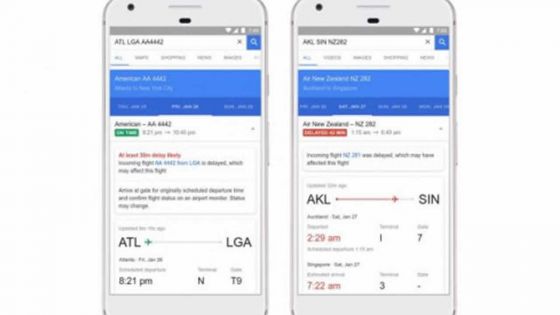 Application : Google Flights prédit les retards des vols
