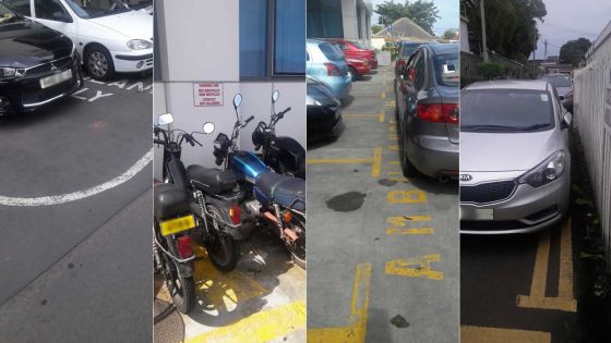 Parking sauvage à l’hôpital Victoria