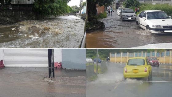 [Vidéo] Port-Louis : les averses provoquent des accumulations d’eau