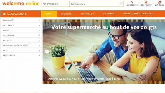 E-commerce : 'WelcomeOnline', le nouveau site pour faire ses courses
