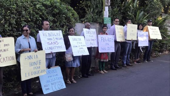 Manifestation contre la suspension de trois enseignantes au LCQB : l’affaire portée devant la Cour suprême