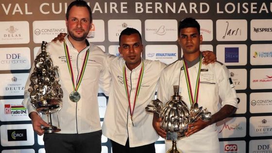 Festival Culinaire Bernard Loiseau : le Mauricien Arshil Soopun remporte le concours