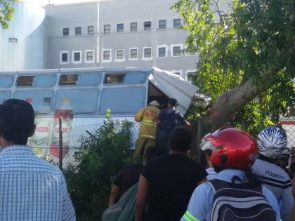 Phoenix : un bus percute un arbre, deux blessés