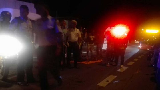 Deux motocyclistes blessés dans un accident à Cité Vallijee