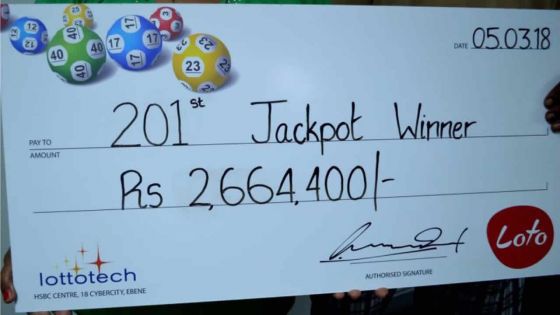 Loto : un peintre et sa mère remportent Rs 2,6 millions