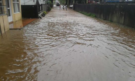 Météo : 269,4 mm de pluie à Providence en 24 heures