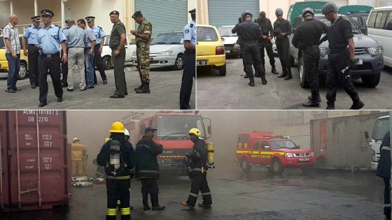 Incendie dans l’entrepôt de Shoprite : encore six heures pour venir à bout des flammes  