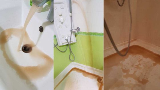 À Sorèze : de l’eau boueuse coule du robinet 
