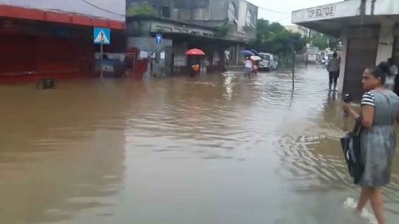 La Louise : plusieurs magasins inondés 