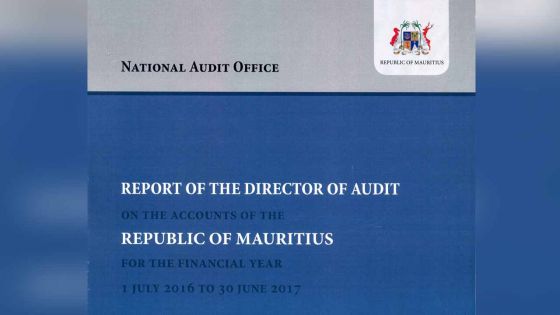 [Document] Le rapport de l’Audit 2016-2017 a été rendu public