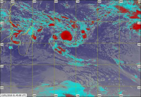 Dépression tropicale : Rodrigues pourrait passer en alerte 2 