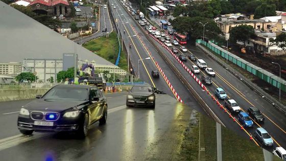 Déviations routières : embouteillage monstre au rond-point du Caudan