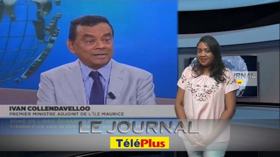 Le Journal Téléplus – Ivan Collendavelloo sur Antenne Réunion : « Ameenah a bien  servi son pays »