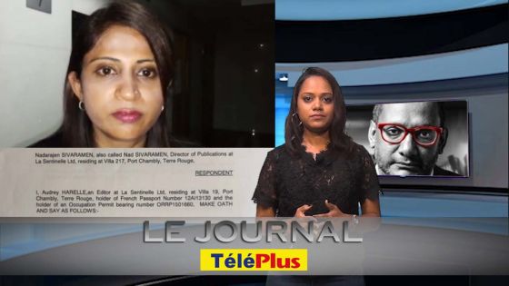 Le Journal Téléplus – La ministre Roubina Jadoo-Jaunbocus demande à la CDU d’enquêter sur Nad Sivaramen