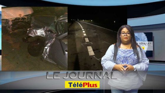 Le Journal Téléplus - Accident fatal à Moka : «Li ti pé al rane visite so ser», confie une voisine