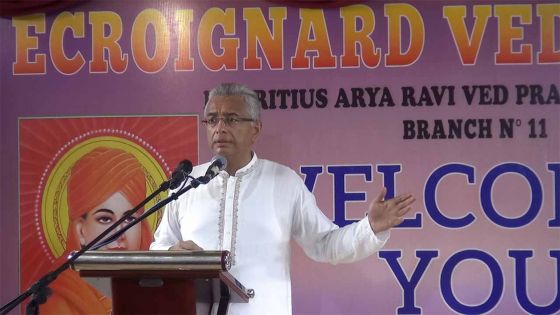 Pravind Jugnauth: « Il faut travailler pour le pays, pas pour se remplir les poches »