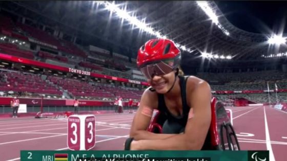Jeux Paralympiques : La Mauricienne Noemi Alphonse termine à la 7e place en finale du 800m (T54)