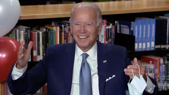 Joe Biden officiellement investi par le Parti démocrate pour la présidentielle américaine