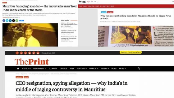 Allégations de sniffing : la presse indienne en parle…