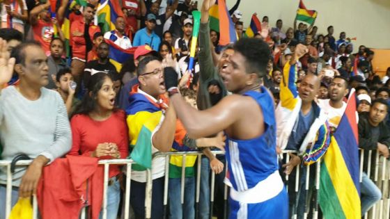 JIOI – Boxe : Cédric Olivier remporte la 7e médaille d’or de l’équipe mauricienne 