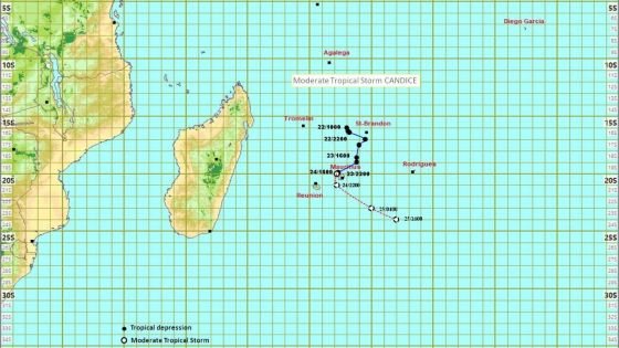 Tempête Candice : l'alerte 2 maintenue 