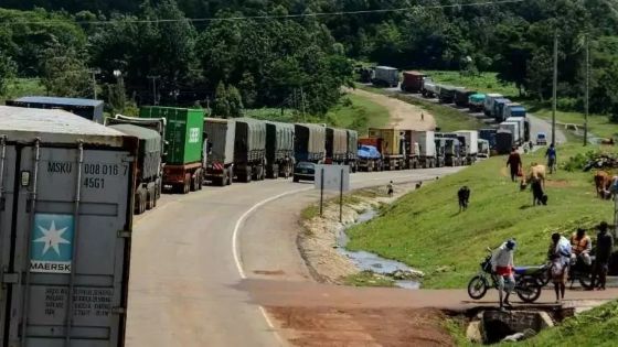 Les femmes interdites à l'avant des camions dans une ville du nord de l'Ouganda