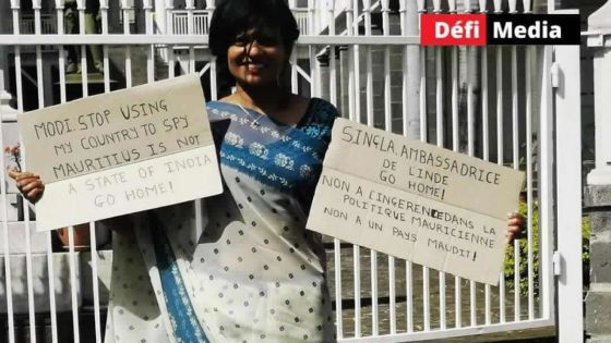 Padma Utchanah : la «Madame Sari» devant le Parlement 