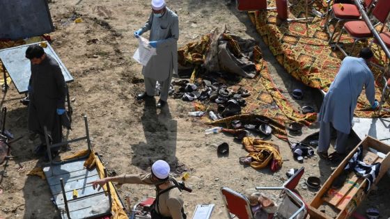 Pakistan: au moins 44 morts dans un attentat suicide lors d'un meeting