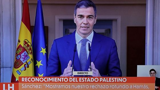 L'Espagne a officiellement reconnu l'Etat de Palestine