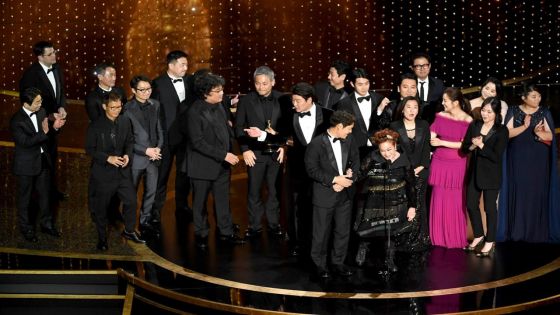 L'Oscar du meilleur film à «Parasite»