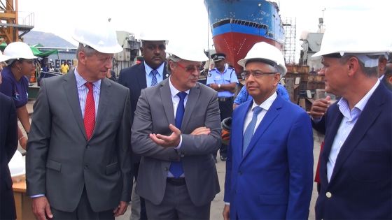 Pravind Jugnauth : «Rs 47 milliards seront investies pour développer le port en un hub régional»