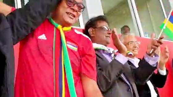 Maurice/Madagascar : la tribune officielle explose après l’égalisation du Club M par Ashley Nazira