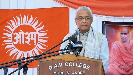 Morcellement St-André : discours du PM aux célébrations de Divali organisées par l’Arya Sabha and Pamplemousses Arya Sila Parishat