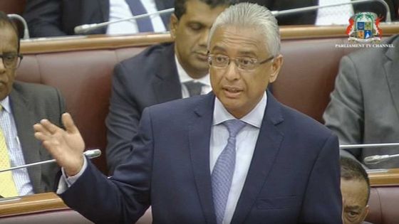 PNQ sur Covid-19 : « Rs 108 millions décaissées pour l’acquisition des équipements », annonce Pravind Jugnauth