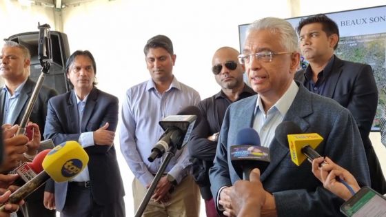 Pravind Jugnauth : «La Ring Road est une catastrophe du gouvernement travailliste»