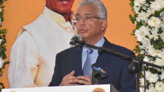 Pravind Jugnauth : «Mo kwar sa eleksion la li enn de bann eleksion kinn passe plis dan le calme»