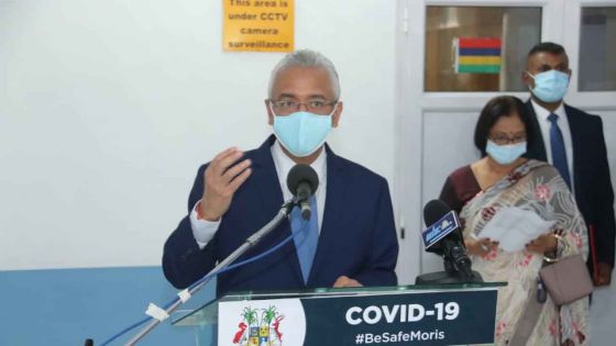 A l'hôpital de Flacq : Pravind Jugnauth rencontre les «frontliners» du service de santé publique