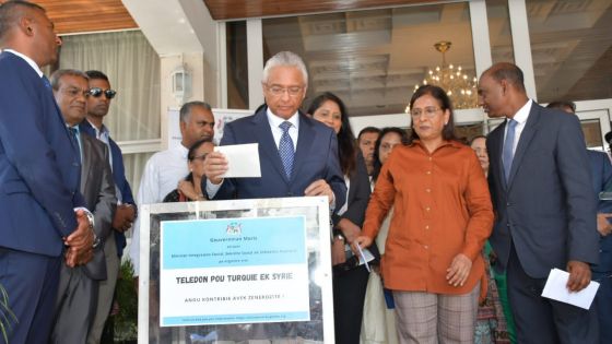 Séismes en Turquie et en Syrie : Télédon à la mairie de Port-Louis ce mardi