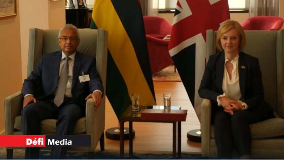 Rencontre Truss/Jugnauth : le GM britannique parle de discussion «utile» sur l’avenir des Chagos et la souveraineté